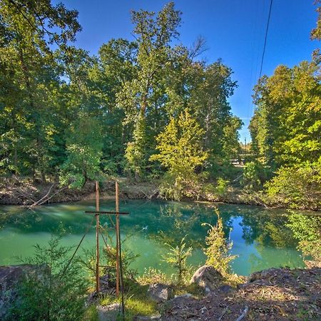 The Treehouse Cabin Creekside Home With Hot Tub! Summerville Eksteriør billede