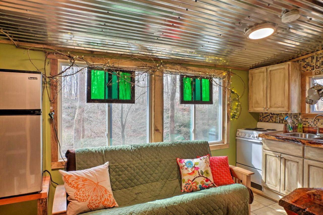 The Treehouse Cabin Creekside Home With Hot Tub! Summerville Eksteriør billede