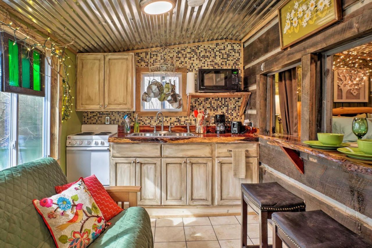 The Treehouse Cabin Creekside Home With Hot Tub! Summerville Eksteriør billede