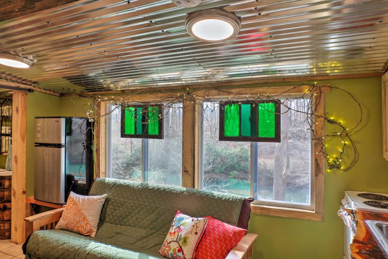 The Treehouse Cabin Creekside Home With Hot Tub! Summerville Eksteriør billede