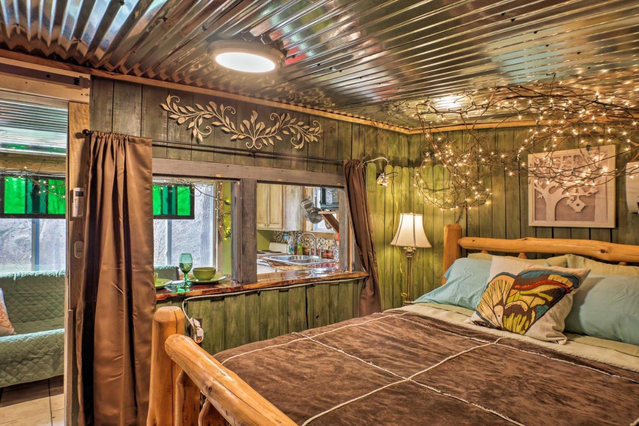 The Treehouse Cabin Creekside Home With Hot Tub! Summerville Eksteriør billede